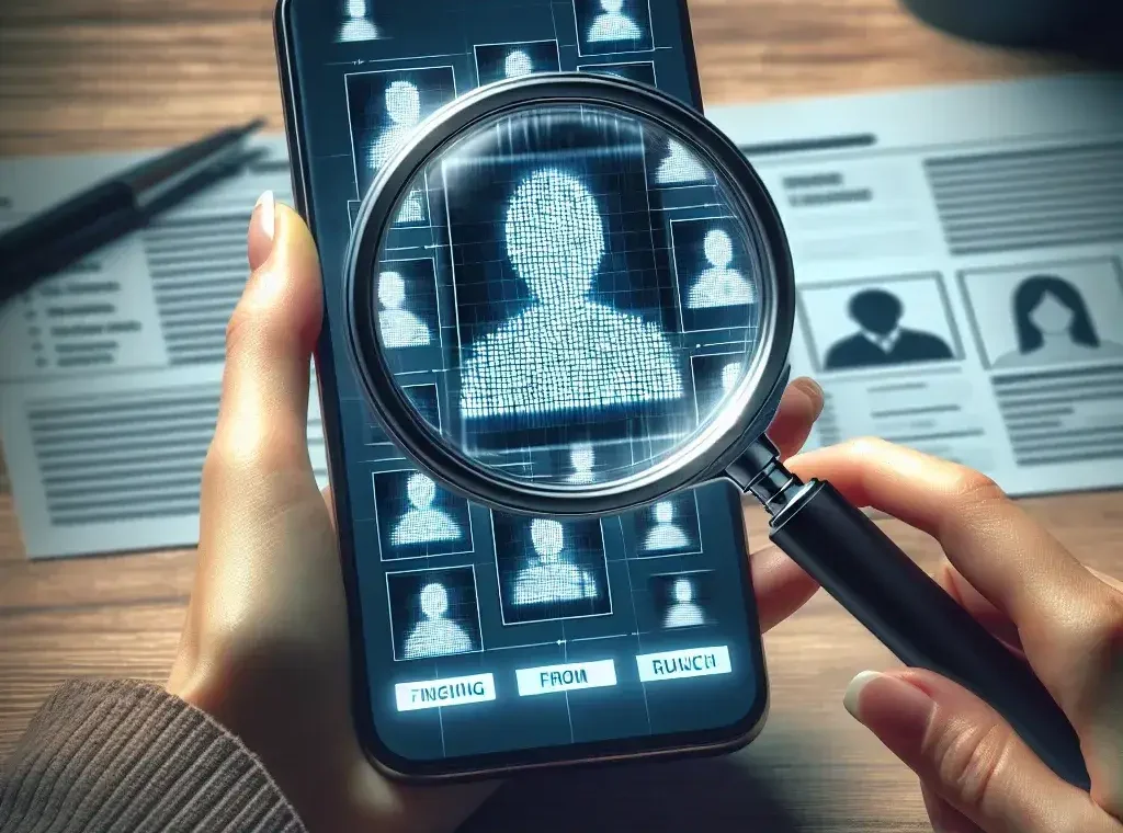 "Cómo detectar seguidores falsos en Instagram: Persona analizando gráficos de crecimiento de seguidores y cuentas en una pantalla de computadora, ilustrando estrategias para identificar seguidores no auténticos."